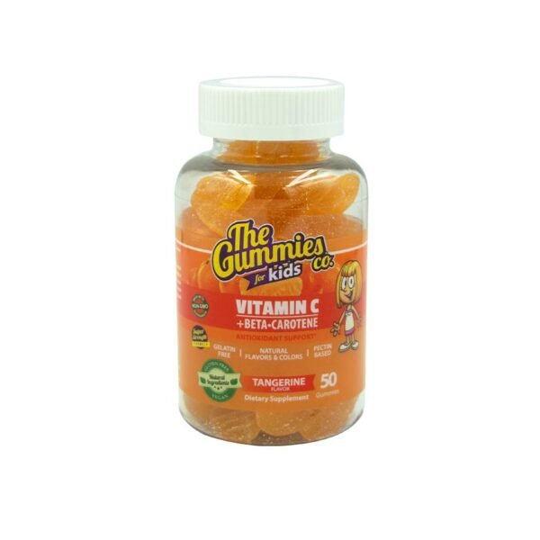 THE GUMMIES for KIDS VITAMIN C +BETA. CAROTENE (50 gummies) Boticas Pao
