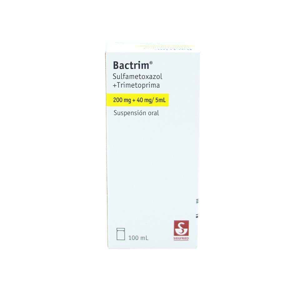 BACTRIM 200mg40mg/5ml SUSPENSION ORAL Boticas Pao